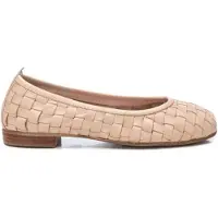 Carmela pour femme. 16166201-BEIGE Ballerines 161662 beige (40), Cuir, Marron, Plat, Aucun, Casuel, Classique