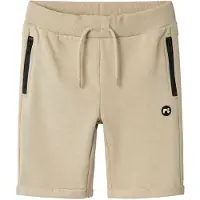 Name it Pantalon 'NKMVimo' beige foncé / noir