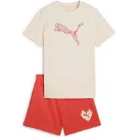 Puma Set 'Flaming Love' écru / rouge sang