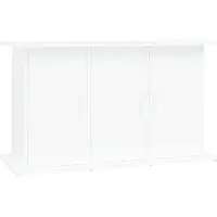 vidaXL Support pour aquarium blanc 101x41x58 cm Bois composite