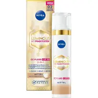 Nivea LUMINOUS630 Fluide CC Anti-Taches de Pigmentation 3-en-1 02 Moyen SPF30 40ml