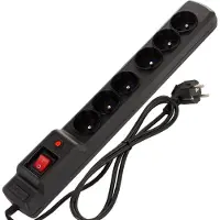 Armac Multiprise Multi M6 10 m, 6 prises, noire