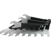 VAR Set Of 11 Professional Cone Wrenches Tool Noir 13-24 mm