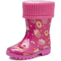 Gevavi Bottes de Neige Gevavi Kids Candy PVC Rose-Taille 27