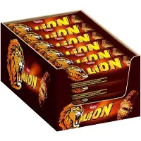 Lion Chocolade Barres Au Chocolat Intense, 24 X 42g, 1008g - Délicieux Snack Chocolaté, Goût Riche Et Fondant, Parfait Pour Gourmands Et Partage