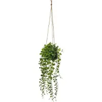 Atmosphera Plante artificielle - - Living - Pot en ciment - Vert - 62 cm de hauteur