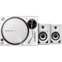 Pioneer DJ PLX-500 Blanc + DJ DM-40D-BT Blanc