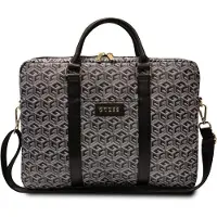 GUESS PU G Cube Sacoche pour ordinateur 15 16" noir (16"), Sac pour notebook, Noir