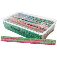Fini Zure Lopers Saveur Pastèque Bonbons Acidulés 150 Pièces 1275g Gourmandise Fruitée Fraîcheur Acidulée
