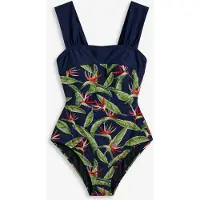 Bonprix Maillot 1 pièce sculptant, maintien modéré