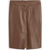 Bonprix Jupe crayon enduite