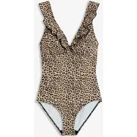 Bonprix Maillot 1 pièce à volants