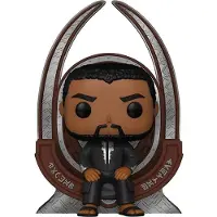 Funko POP! Pop Panthère Noire T'challa Sur Le Trône 1113 Dlx Exclusif Brun Marron One Size