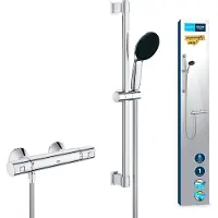 GROHE Precision Start Mitigeur thermostatique Douche - Chromé - 34597001