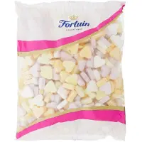 Fortuin Vruchtenhartjes Bonbons Fruités C?Ur Assortis 1000g Gourmandise Sucrée Délicieuse Confiserie Festive