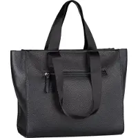 Tom Tailor Denim Shopper Schwarz, A, Zip shopper L, noir
