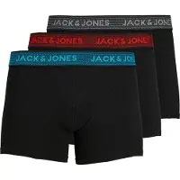 Jack & Jones Boxers azur / gris clair / rouge / noir