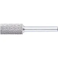 PFERD Fraise sur tige ZYA Ø 10 mm Longueur de la tête 25 mm Ø de la tige 6 mm Denture en carbure 3 PLUS