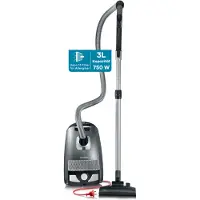 Severin Bc 7045 750w Vacuum Cleaner Argenté One Size / EU Plug 220V