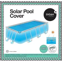 Didak Bâche à Bulles Isolante 549 x 274 cm Piscine Rectangulaire