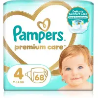 Pampers Premium Care Size 4 couches jetables 9-14 kg 68 kg