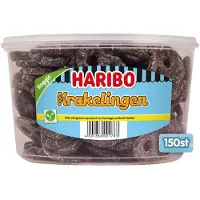 Haribo Licorice Pretzels (150 pièces)