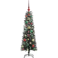 vidaXL Sapin de Noël artificiel avec 150 LED Vert 40,5 x 40,5 x 120 cm