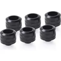 Alphacool 17477 Pièce/accessoire du système de refroidissement de l'ordinateur Kit d'adaptation, Raccord, Noir