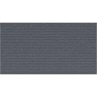 vidaXL Tapis de sol Gris 80 x 150 cm Tissu