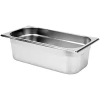 YATO Bacs gastro, Bacs gastro en inox GN 1/3 profondeur 100mm, 325x176mm