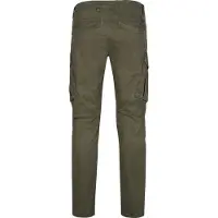Petrol Industries Pantalon cargo 'Shellfront' bleu foncé / olive / noir / blanc