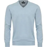 Casamoda Pull Col V Bleu Clair