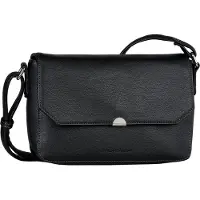 Tom Tailor Pochettes Nance, Sac à rabat S sans fermeture éclair, noir, Schwarz