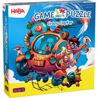 Haba Jeu d'action pour enfants GAME MEETS PUZZLE Crazy Copter 2012215001