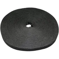 Label-the-cable rouleau de ruban auto-agrippant double-face, attache-câbles en scratch découpable, qualité velours, utilisable comme collier de serrage/ LTC ROLL STRAP, 25m x 16mm, Blanc, PRO 1220