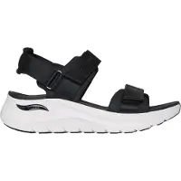 SKECHERS pour femme. 119465 Sandales Arch Fit 2.0 - Go-Getter noir (39), 1 à 3 cm, Velcro, Casuel