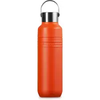 Le Creuset On The Go 41066280900001 bouteille à double paroi, rouge orangé, 0,5 L