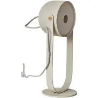 Co Bankeryd Svejk Lampe de Table Beige with Brass | H 35 cm (Svejk 13)