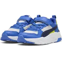 Puma Trinity 2 LT AC + PS Klittenband Laag - Kobalt blauw - Maat 35