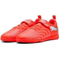 Puma Future 9 Play V Indoor Football Shoes Rouge,Orange EU 31 Enfants