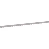 vidaXL , jupe de protection pour marquise, gris clair, 580 x 20 cm, polyester