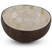 Safaary Bol à noix de coco Parel Ø 13 x 7cm
