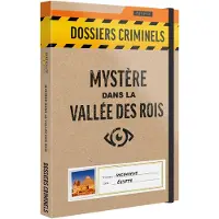 Asmodee Jeu d'enquête Dossiers Criminels Mystère dans la Vallée des Rois