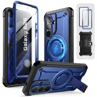 Supcase Unicorn Beetle Pro Mag Magsafe 2-Set Galaxy S26 Kobalt (Samsung Galaxy S26), Coque pour téléphone portable, Bleu, Noir
