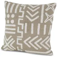 Safaary Coussin Marocain Hieroglyph 45 x 45cm