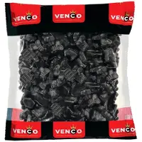 Venco Boerderijdrop Bonbons Au Réglisse Traditionnels, Saveur Authentique, 1000g