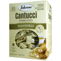 Falcone Cantucci D'abruzzo Mono 125 Pièces Biscuits Croquants Traditionnels Italiens 1000 G