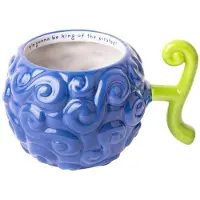 Grupo Erik One Piece Gum Gum Fruit 3d Mug 500ml Bleu