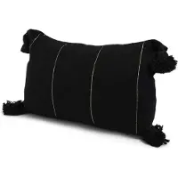 Safaary Pom-Pom marocain noir et argent