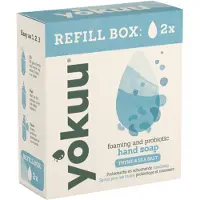Yokuu Savon pour les mains Probiotique - Thym et sel marin - Recharge 2x300 ml Savon